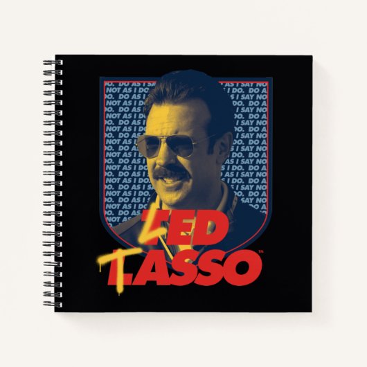 Carnet Ted Lasso | Insigne Led Tasso (Devant)