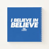 Carnet Ted Lasso | Je crois en la croyance (Dos)