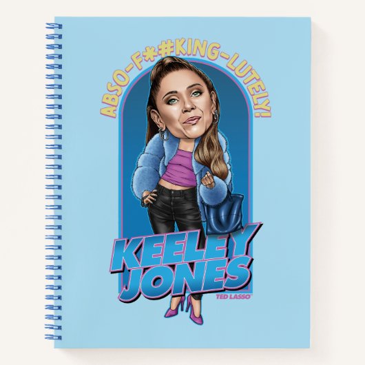 Carnet Ted Lasso | Keeley Jones Bobblehead (Devant)