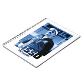 Carnet Ted Lasso | Lasso Photo Portrait Graphique (Côté gauche)