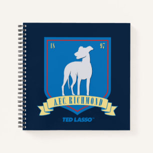 Carnet Ted Lasso Logo de l'équipe AFC Richmond