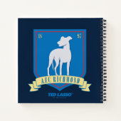 Carnet Ted Lasso | Logo de l'équipe AFC Richmond (Dos)