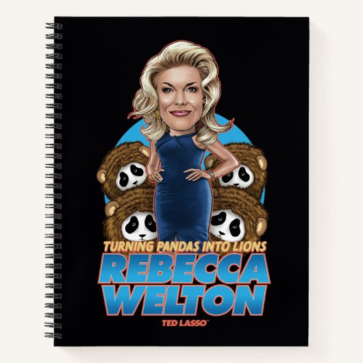 Carnet Ted Lasso | Rebecca Welton Bobblehead (Devant)
