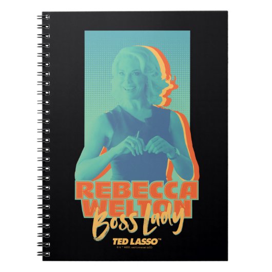 Carnet Ted Lasso | Rebecca Welton Boss Lady Graphic (Devant)