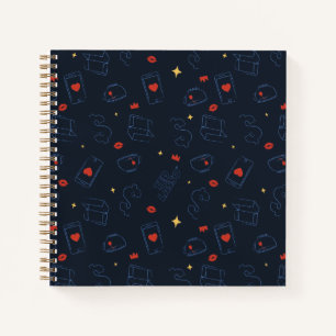 Carnet Ted Lasso   Tea et biscuit Icon Toss Motif