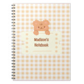 Carnet Teddy Bear (Devant)