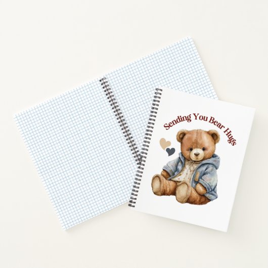 Carnet Teddy Bear Hug (Intérieur)