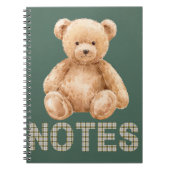 Carnet Teddy Bear Notebook (Devant)