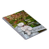 Carnet Teddy Bear près de l'étang (Côté Droit)