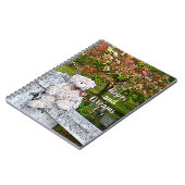 Carnet Teddy Bear près de l'étang (Côté gauche)