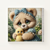 Carnet Teddy Bear with Chick, by Natasha Us (Dos)