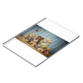 Carnet Teddy mit Freunde (Côté gauche)