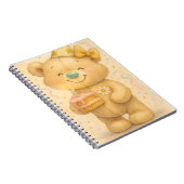 Carnet Teddy with a Cake by Natasha Us (Côté Droit)