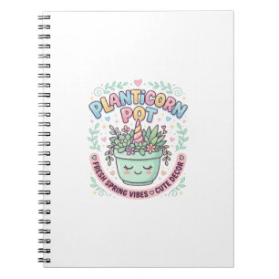 Carnet Tee-shirt graphique design graphique Pot Licorne P