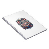 Carnet Tee-shirt graphique vectoriel de récolte automnale (Côté Droit)