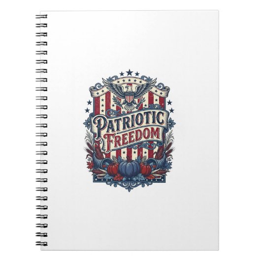 Carnet Tee-shirt graphique vectoriel de récolte automnale (Devant)