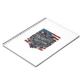 Carnet Tee-shirt graphique vectoriel feuilles d'automne p (Côté gauche)