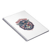 Carnet Tee-shirt graphique vectoriel prépa côtier patriot (Côté Droit)