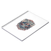 Carnet Tee-shirt graphique vectoriel week-end cabine patr (Côté gauche)