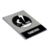 Carnet Tee - shirt | Snoopy Howling | Ajouter Votre Nom (Côté Droit)