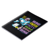 Carnet Teen Titans Go! | Cyborg Burger Rap (Côté gauche)