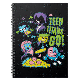 Carnet Teen Titans Go! Gnarly 90's Pizza Graphic