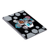 Carnet Teen Titans Go ! | Graphisme Arsenal de Cyborg (Côté Droit)