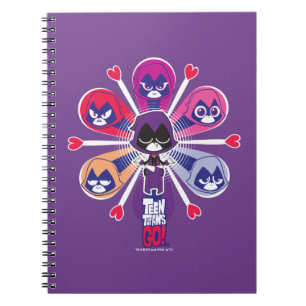 Carnet Teen Titans Go! Les Émocilones de Raven
