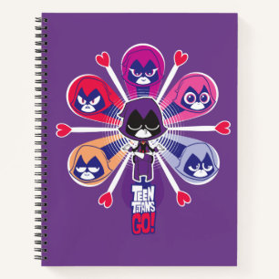 Carnet Teen Titans Go! Les Émocilones de Raven