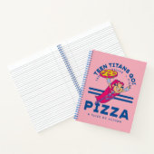 Carnet Teen Titans Go ! Starfire "Truth Justice Pizza" (Intérieur)