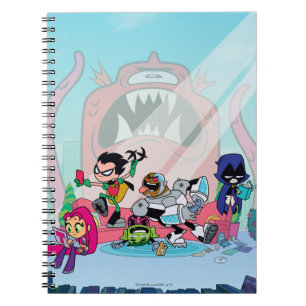 Carnet Teen Titans Go!   Tentacled Monster Approaches