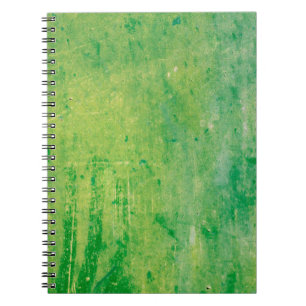 Carnet Teinture couleur vert métal texture