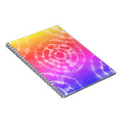 Carnet Teinture rose et orange tendance (Côté Droit)