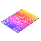 Carnet Teinture rose et orange tendance (Côté gauche)