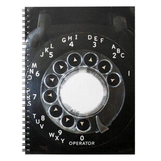 Carnet Téléphone à cadran (Devant)