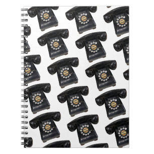 Carnet Téléphone Rotary vintage