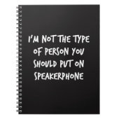 Carnet Téléphone vocal (Devant)