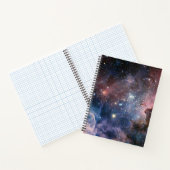 Carnet Télescope Nebula Hubble Carina Rouge et Bleu (Intérieur)