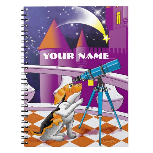 Carnet télescope pour chiens (Devant)