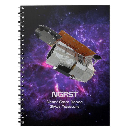 Carnet Télescope spatial romain Nancy Grace (Devant)