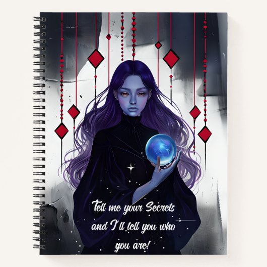 Carnet Tell me your secrets (Devant)