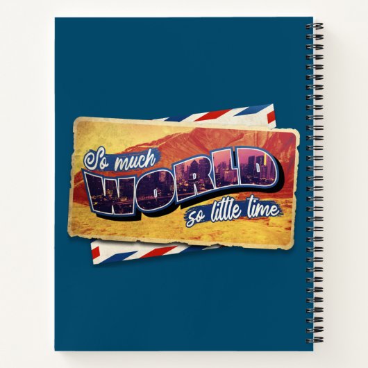 Carnet Tellement d'illustrations de devis de voyage (Dos)