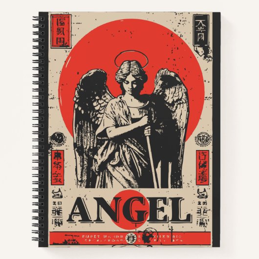 Carnet Témoin céleste - Angel radiant (Devant)