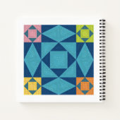 Carnet Tempête à Sea Quilt Carré (Dos)