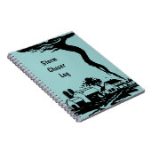 Carnet Tempête Chaser Tornado Twister Météorologie (Côté Droit)