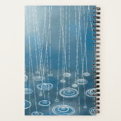 Carnet Tempête de pluie bleue (Verso)