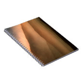 Carnet Tempête de sable aux dunes de sable de mesquite, (Côté Droit)
