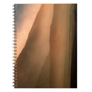 Carnet Tempête de sable aux dunes de sable de mesquite,