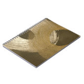 Carnet Tempête de sable circulaire dans Tan et Dark Brown (Côté gauche)