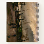 Carnet Tempête portuaire des pêcheurs d'Amsterdam par Vin (Dos)